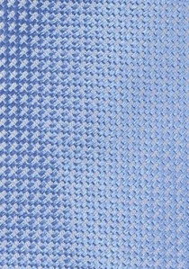 Corbata de seda azul claro con estructura