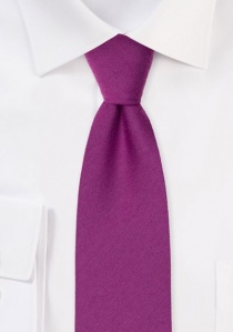 Corbata de hombre de superficie lisa moteada rosa