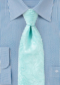 Corbata para hombre Cultured Paisley Mint