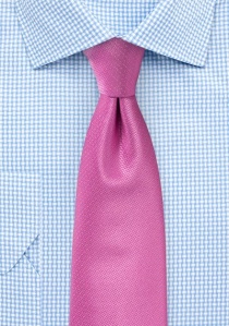 Corbata de negocios estructura uni rosa
