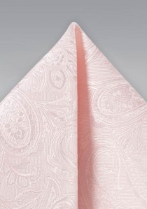 Pañuelo con paisley alegre en rosa claro