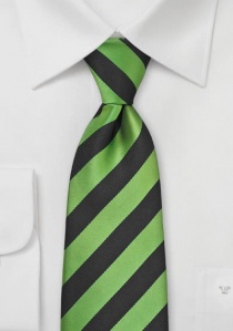 diseño de raya de corbata de clip bosque verde