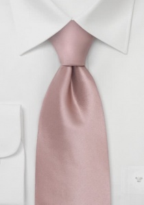 Corbata lisa niño rosada