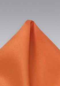 Pañuelo de bolsillo cobre anaranjado