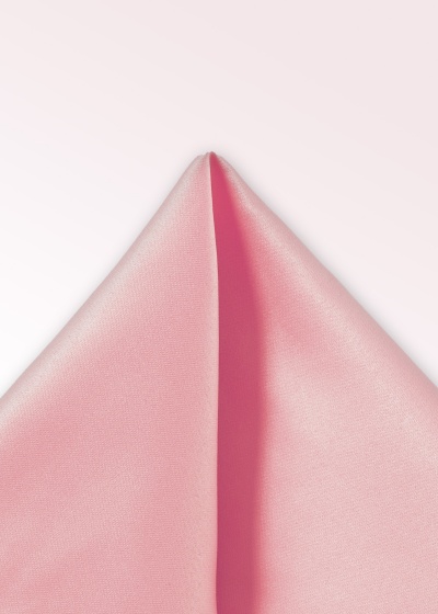Pañuelo decorativo seda monocromo rosa