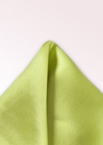 Tela ornamental de seda unicolor verde claro