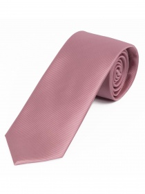 Corbata rosa lisa