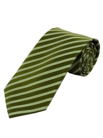 Corbata de negocios a rayas verde oscuro verde