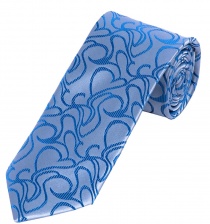 Corbata para hombre Wave Pattern Dove Blue