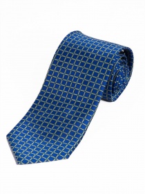 Corbata de hombre sutil acabado de malla Azul real