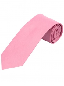 Corbata de caballero de satén Seda Monocromo Rosé