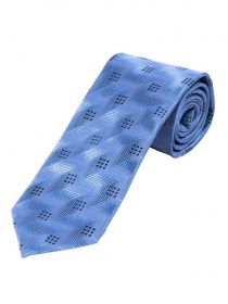 Corbata de caballero Azul paloma estampado