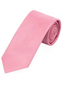 Corbata para hombre con diseño de estructura rosa