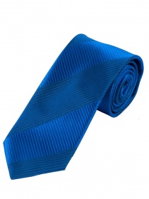 Corbata Business Estrecha Patrón Estructura Azul