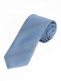 Corbata de negocios línea lisa estructura azul