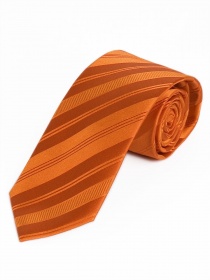 Corbata de rayas lisas superficie de cobre