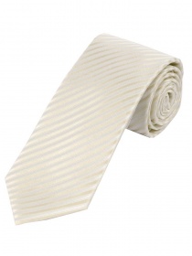 Corbata de rayas monocromática superficie beige