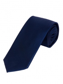 Corbata línea lisa estructura azul oscuro