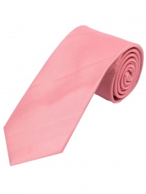 Corbata de rayas monocromática superficie rosada