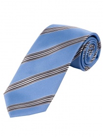 Corbata de moda para hombre a rayas Paloma Azul