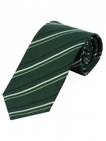 Corbata diseño moderno rayas verde noble verde