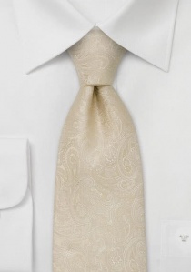 Corbata de boda con paisley
