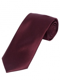Krawatte unifarben Streifen-Oberfläche bordeauxrot