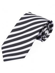 Corbata de negocios Diseño de rayas Tinta Negro