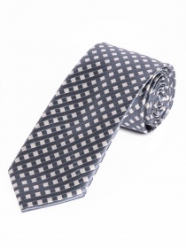 XXL corbata elegante superficie de malla gris