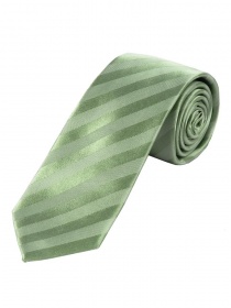 XXL Corbata raya lisa estructura verde