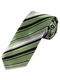 Elegante corbata para hombre XXL rayas estampadas