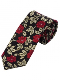 Llamativa corbata de negocios XXL con estampado de