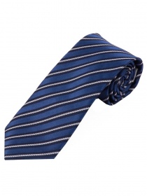 Corbata larga de caballero con diseño de rayas