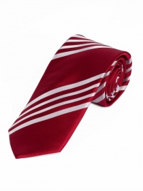 Sevenfold Business Corbata Diseño Rayas Rojo