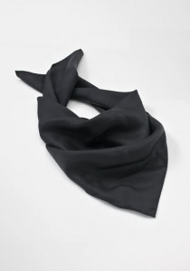 Foulard negro seda