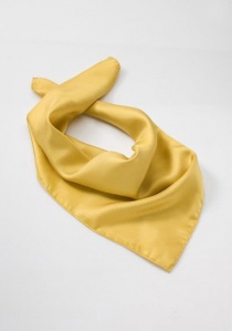 Foulard amarillo seda