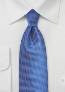 Corbata unicolor azul royal  estructurada