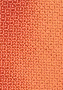 Corbata monocolor estructurada cobre