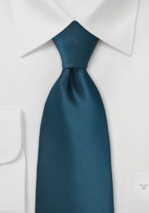 Corbata verde azulado unicolor