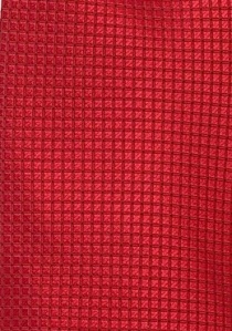 Corbata XXL de seda en rojo vivo