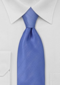 Corbata azul unicolor dibujo a rayas