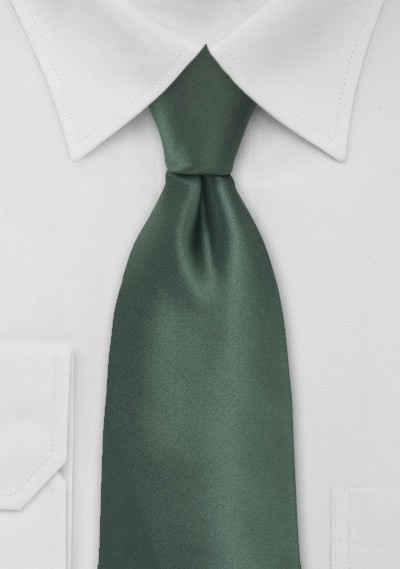 literalmente Necesito mil Corbata lisa verde oscuro | Corbatas.es