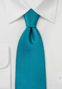 XXL corbata verde turquesa