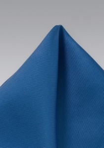 Pañuelo de bolsillo de seda en azul