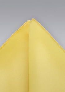 Pañuelo de bolsillo amarillo maiz