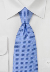 Corbata cuadros azul