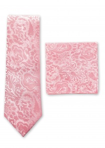 Combinación de corbata y pañuelo de bolsillo con