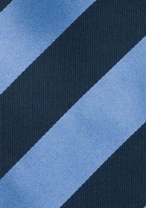 Corbata rayas azul celeste azul marino