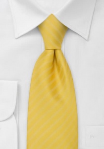 Corbata amarilla rayas