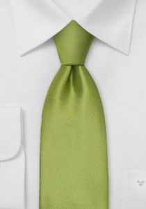 Corbata lisa verde claro niño